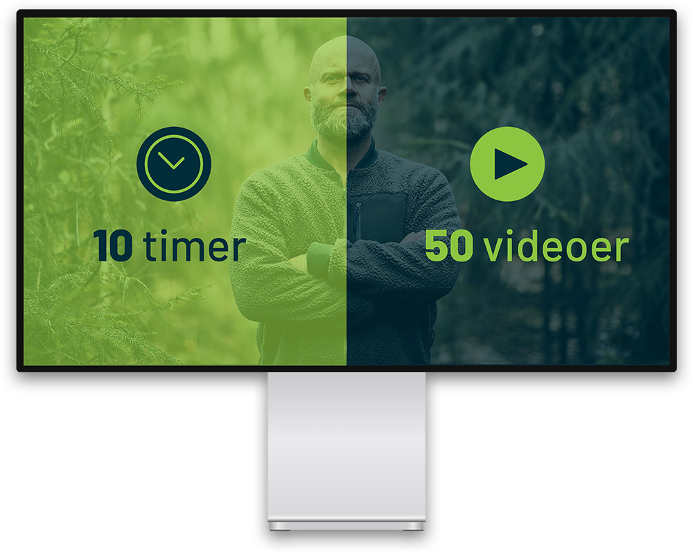 10 timer og 50 videoer