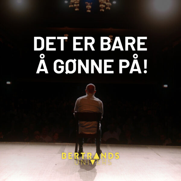 DET ER BARE Å GØNNE PÅ!